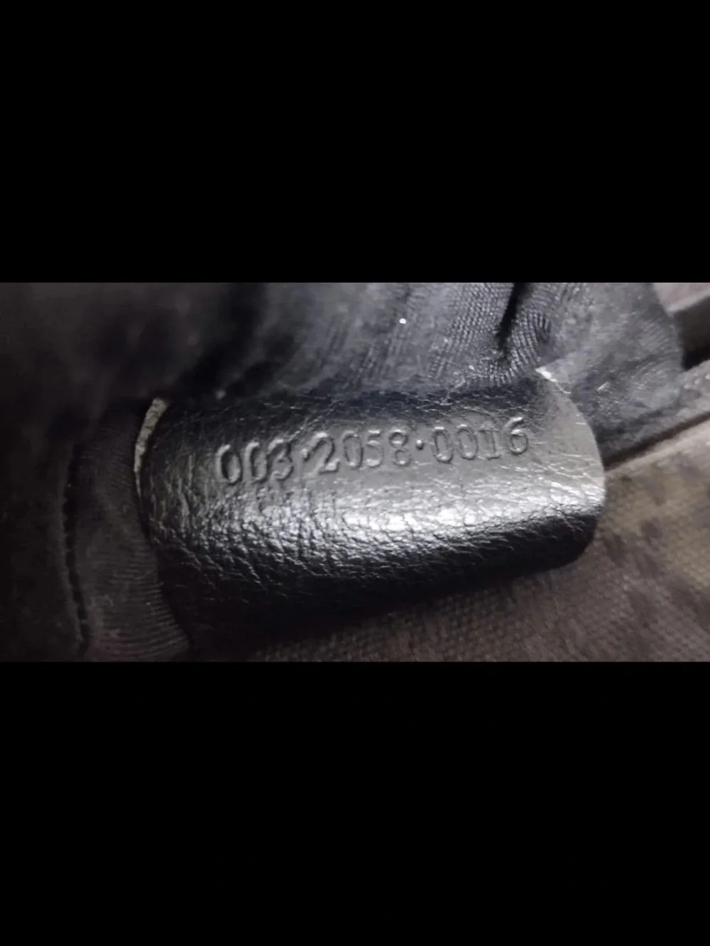 Gucci Black Leather Backpack with Bamboo Handle